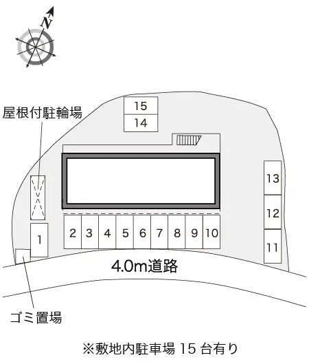 ★手数料０円★阪南市鳥取　月極駐車場（LP）